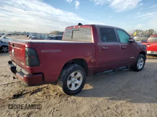 2022 Ram 1500 Big Horn with VIN 1C6SRFFM8NN281204, listed as a Copart auction lot 53854405 with 21,153 mi miles and Non Repairable. Bid and sale history available at carsss.com. Image 3.