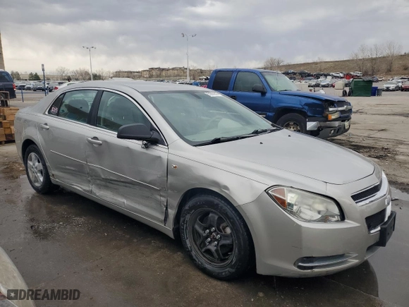 2008 Chevrolet Malibu LS w/1LS with VIN 1G1ZG57B58F178821, listed as a Copart auction lot 51097635 with 109,814 mi miles and Salvage Title. Bid and sale history available at carsss.com. Image 4.