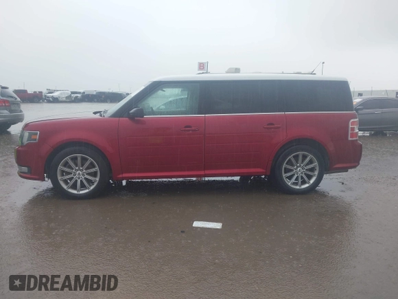 2014 Ford Flex SEL z VIN 2FMGK5C8XEBD19494, wystawiony jako IAAI lot #42202062 z przebiegiem 180 985 mil mil oraz . Historia ofert i sprzedaży dostępna na DreamBid. Obrazek 14.