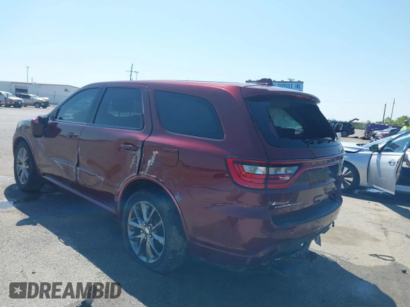 2017 Dodge Durango GT with VIN 1C4RDHDG5HC936305, listed as a IAAI auction lot 41984185 with 131,246 mi miles and . Bid and sale history available at DreamBid. Image 3.