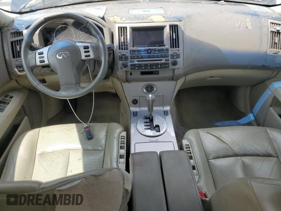 2005 Infiniti FX with VIN JNRAS08W85X207662, listed as a Copart auction lot 59736235 with 231,061 mi miles and Clean title. Bid and sale history available at DreamBid. Image 8.