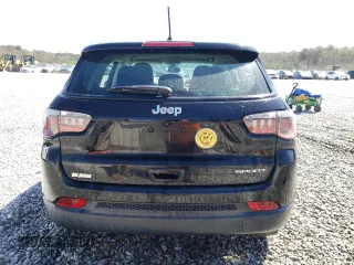 2018 Jeep Compass Sport with VIN 3C4NJCAB0JT462809, listed as a Copart auction lot 49535175 with 79,164 mi miles and Salvage Title. Bid and sale history available at carsss.com. Image 6.