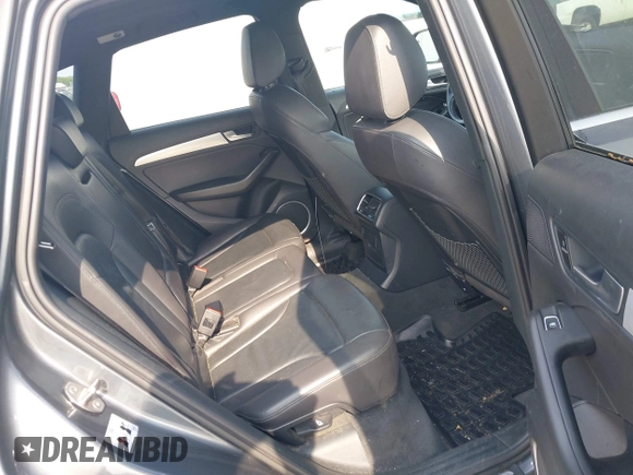 2017 Audi Q5 Premium Plus with VIN WA1M2AFP8HA045516, listed as a IAAI auction lot 42398288 with 102,993 mi miles and . Bid and sale history available at DreamBid. Image 8.