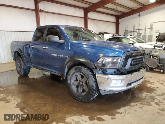 2011 Ram 1500 ST with VIN 1D7RV1GT3BS672064, listed as a Copart auction lot 51210095 with 206,031 mi miles and Salvage Title. Bid and sale history available at carsss.com. Image 4.
