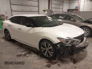 2016 Nissan Maxima SV with VIN 1N4AA6AP4GC418589, listed as a IAAI auction lot 41840085 with 115,842 mi miles and . Bid and sale history available at DreamBid. Image 1.