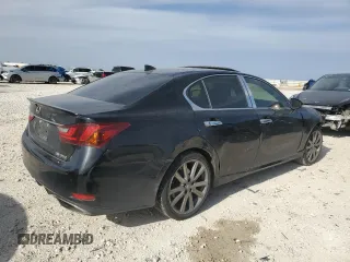 2015 Lexus GS 350 with VIN JTHBE1BL8FA007853, listed as a Copart auction lot 49053555 with 114,231 mi miles and Salvage title. Bid and sale history available at DreamBid. Image 3.