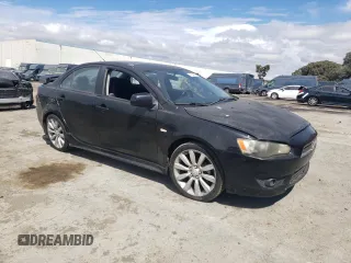 2008 Mitsubishi Lancer GTS with VIN JA3AU86U78U016121, listed as a Copart auction lot 71834554 with 322,324 mi miles and Salvage Title. Bid and sale history available at carsss.com. Image 4.