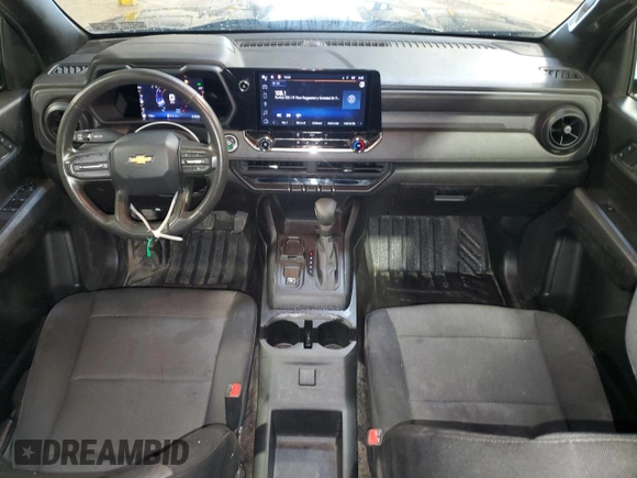 2023 Chevrolet Colorado 2WD Work Truck with VIN 1GCGSBECXP1176131, listed as a Copart auction lot 65121875 with 21,608 mi miles and Clean title. Bid and sale history available at DreamBid. Image 8.