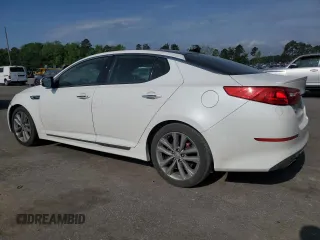 2014 Kia Optima SXL Turbo z VIN 5XXGR4A60EG283083, wystawiony jako Copart lot #54181395 z przebiegiem 167 669 mil mil oraz Szkoda całkowita • Salvage title. Historia ofert i sprzedaży dostępna na DreamBid. Obrazek 2.