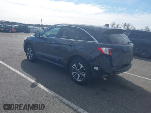 2016 Acura RDX Advance Pkg with VIN 5J8TB4H79GL006793, listed as a IAAI auction lot 41653032 with 111,488 mi miles. Bid and sale history available at carsss.com. Image 3.