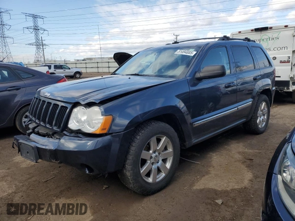2010 Jeep Grand Cherokee Laredo with VIN 1J4PR4GK6AC100066, listed as a Copart auction lot 51494885 with 186,005 mi miles and Salvage Title. Bid and sale history available at carsss.com. Image 1.