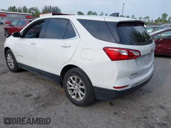 2020 Chevrolet Equinox LT with VIN 3GNAXKEV8LS709926, listed as a IAAI auction lot 41864820 with 59,093 mi miles and . Bid and sale history available at carsss.com. Image 3.