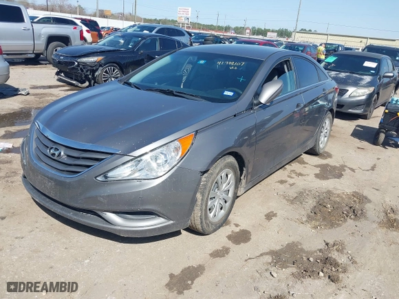 2012 Hyundai Sonata GLS with VIN 5NPEB4AC3CH325121, listed as a IAAI auction lot 41702107 with 163,688 mi miles. Bid and sale history available at carsss.com. Image 17.
