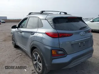 2021 Hyundai Kona Limited with VIN KM8K33A5XMU713252, listed as a IAAI auction lot 41367697 with 42,991 mi miles. Bid and sale history available at carsss.com. Image 3.