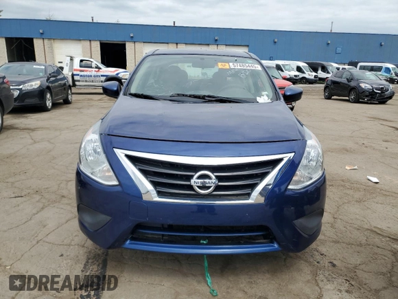 2019 Nissan Versa SV z VIN 3N1CN7AP7KL878228, wystawiony jako Copart lot #57485445 z przebiegiem Nie podano mil oraz Czysty tytuł • Clean title. Historia ofert i sprzedaży dostępna na DreamBid. Obrazek 5.