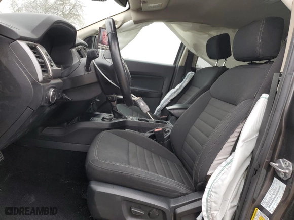 2020 Ford Ranger XL with VIN 1FTER4FH5LLA64666, listed as a Copart auction lot 44830535 with 57,182 mi miles and Salvage Title. Bid and sale history available at carsss.com. Image 7.