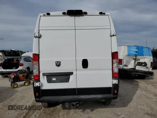 2017 Ram ProMaster Cargo with VIN 3C6TRVBG4HE538284, listed as a Copart auction lot 87117614 with 142,477 mi miles and Salvage Title. Bid and sale history available at DreamBid. Image 6.