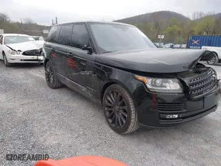 2014 Land Rover Range Rover Supercharged with VIN SALGS2TF3EA159139, listed as a IAAI auction lot 42003850 with 111,322 mi miles. Bid and sale history available at carsss.com. Image 1.