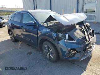 2022 Kia Niro LXS SE with VIN KNDCB3LC6N5545645, listed as a Copart auction lot 62421954 with 19,025 mi miles and Salvage Title. Bid and sale history available at carsss.com. Image 4.