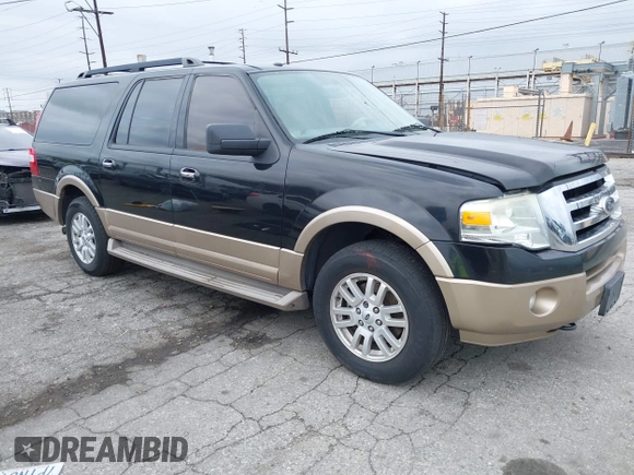 2014 Ford Expedition Max XLT with VIN 1FMJK1J5XEEF50780, listed as a IAAI auction lot 42191286 with 213,433 mi miles and . Bid and sale history available at DreamBid. Image 1.