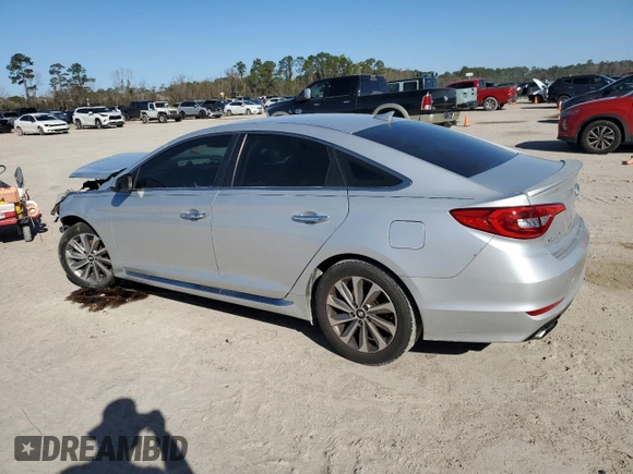 2015 Hyundai Sonata Limited with VIN 5NPE34AF6FH099331, listed as a Copart auction lot 45665955 with 93,913 mi miles and Salvage Title. Bid and sale history available at carsss.com. Image 2.