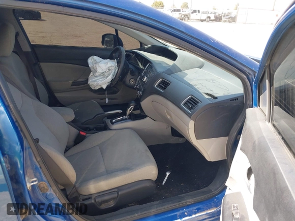 2013 Honda Civic LX with VIN 19XFB2F54DE019084, listed as a IAAI auction lot 41778172 with 93,475 mi miles and . Bid and sale history available at DreamBid. Image 5.