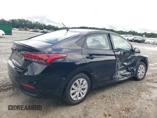 2022 Hyundai Accent SE с VIN 3KPC24A60NE172562, выставлен на аукционе Copart как лот 56331415 с пробегом 50 135 миль миль и Списание • Salvage title. История ставок и продаж доступна на DreamBid. Изображение 3.