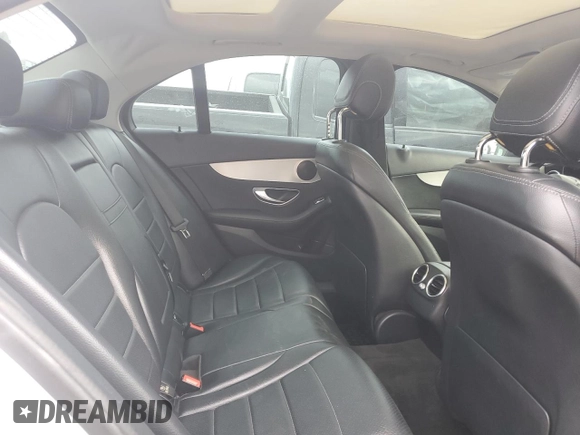 2016 Mercedes-Benz C 300 with VIN 55SWF4JB2GU166997, listed as a Copart auction lot 47840625 with 117,596 mi miles and Salvage Title. Bid and sale history available at carsss.com. Image 10.