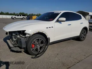 2018 Maserati Levante z VIN ZN661XUA7JX293681, wystawiony jako Copart lot #54726555 z przebiegiem 111 856 mil mil oraz Szkody całkowita. Historia ofert i sprzedaży dostępna na DreamBid. Obrazek 1.