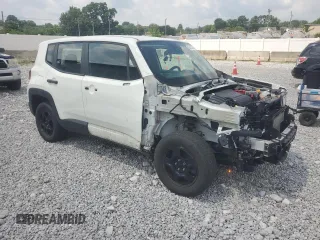 2021 Jeep Renegade Freedom with VIN ZACNJDAB9MPM33288, listed as a Copart auction lot 63654765 with 29,052 mi miles and Salvage title. Bid and sale history available at DreamBid. Image 4.