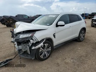 2021 Mitsubishi Outlander ES z VIN JA4APUAU5MU014560, wystawiony jako Copart lot #55148675 z przebiegiem 54 469 mil mil oraz Szkoda całkowita • Salvage title. Historia ofert i sprzedaży dostępna na DreamBid. Obrazek 1.