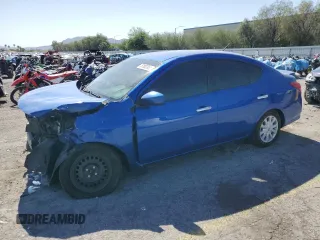 2015 Nissan Versa SV with VIN 3N1CN7AP5FL953126, listed as a Copart auction lot 57908955 with 75,159 mi miles and Salvage title. Bid and sale history available at DreamBid. Image 1.