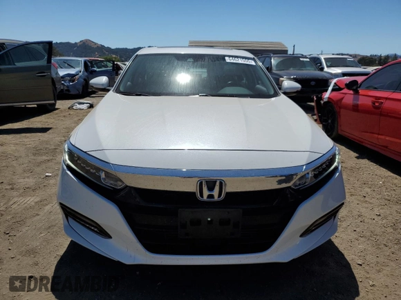 2019 Honda Accord EX-L with VIN 1HGCV2F59KA010036, listed as a Copart auction lot 64621555 with 63,007 mi miles and Salvage title. Bid and sale history available at DreamBid. Image 5.