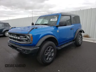 2023 Ford Bronco with VIN 1FMDE5AP0PLB19702, listed as a Copart auction lot 76926093 with 6,561 mi miles. Bid and sale history available at carsss.com. Image 1.