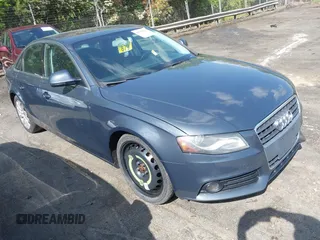 2009 Audi A4 Premium Plus with VIN WAUSF78K09N029730, listed as a IAAI auction lot 42044054 with 207,900 mi miles and . Bid and sale history available at DreamBid. Image 1.