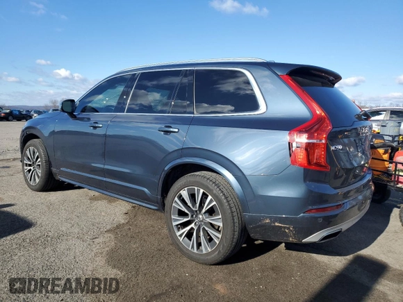 2020 Volvo XC90 Momentum with VIN YV4102PK0L1624237, listed as a Copart auction lot 86750614 with 55,883 mi miles and Salvage Title. Bid and sale history available at carsss.com. Image 2.