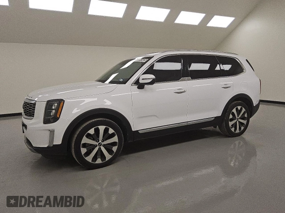 2021 Kia Telluride EX with VIN 5XYP34HC4MG124901, listed as a Copart auction lot 50641025 with 50,474 mi miles and Clean Title. Bid and sale history available at DreamBid. Image 1.