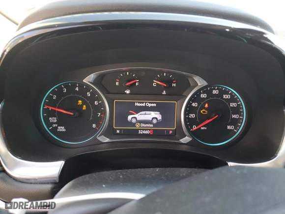 2021 Chevrolet Traverse LT Leather with VIN 1GNERHKW7MJ267963, listed as a Copart auction lot 51031185 with 32,460 mi miles and Salvage Title. Bid and sale history available at carsss.com. Image 9.