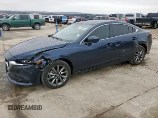 2021 Mazda 6 Sport with VIN JM1GL1UM6M1619582, listed as a Copart auction lot 45789555 with 85,652 mi miles and Salvage Title. Bid and sale history available at carsss.com. Image 1.