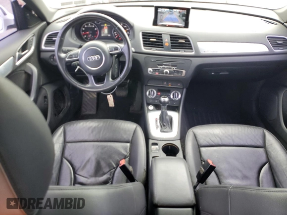 2015 Audi Q3 2.0T Premium Plus with VIN WA1EFCFS9FR009843, listed as a Copart auction lot 51218455 with 118,381 mi miles and Salvage Title. Bid and sale history available at carsss.com. Image 8.