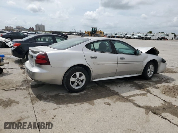 2006 Pontiac Grand Prix with VIN 2G2WP552261167233, listed as a Copart auction lot 55433755 with 114,301 mi miles and Salvage title. Bid and sale history available at DreamBid. Image 3.