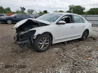 2017 Volkswagen Passat S with VIN 1VWAT7A39HC034393, listed as a Copart auction lot 58873325 with 112,084 mi miles and Salvage title. Bid and sale history available at DreamBid. Image 1.