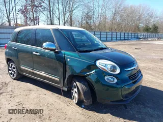 2014 FIAT 500L Lounge with VIN ZFBCFACH8EZ005438, listed as a IAAI auction lot 41617634 with 36,714 mi miles and . Bid and sale history available at DreamBid. Image 1.