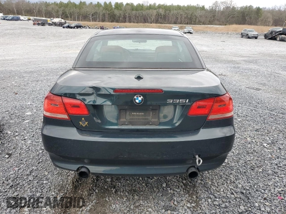 2007 BMW 3 Series 335i with VIN WBAWL73537PX50797, listed as a Copart auction lot 48069905 with 110,180 mi miles and Salvage Title. Bid and sale history available at carsss.com. Image 6.