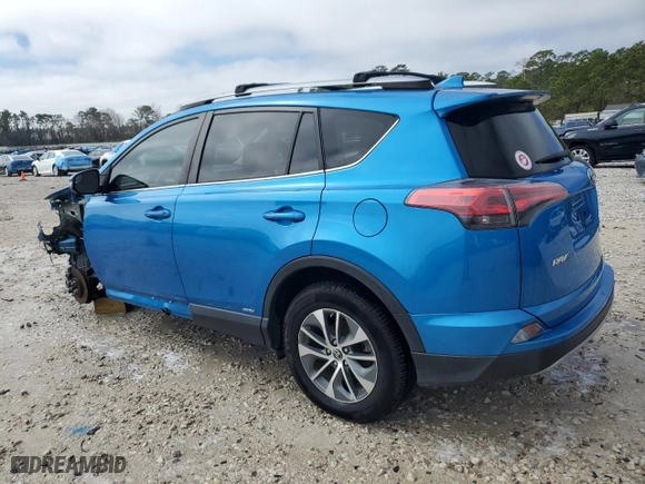 2017 Toyota RAV4 Hybrid XLE with VIN JTMRJREV8HD113986, listed as a Copart auction lot 46292565 with 48,872 mi miles and Salvage Title. Bid and sale history available at carsss.com. Image 2.