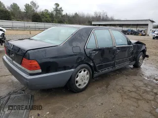 1994 Mercedes-Benz S with VIN WDBGA43E1RA183733, listed as a Copart auction lot 69675834 with Not Provided miles and Salvage Title. Bid and sale history available at DreamBid. Image 3.