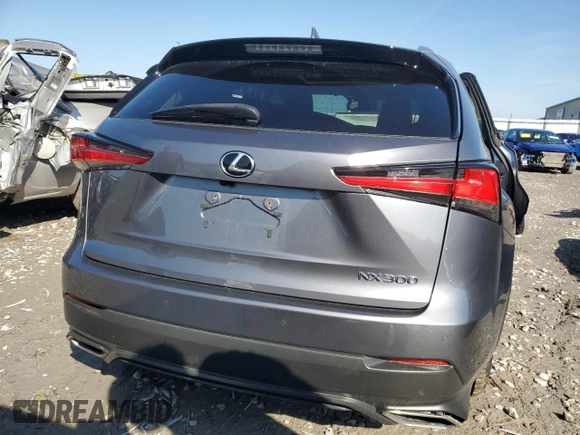 2021 Lexus NX 300 with VIN JTJDARDZ0M2244380, listed as a Copart auction lot 56367215 with 40,415 mi miles and Salvage title. Bid and sale history available at DreamBid. Image 6.
