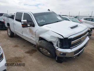 2019 Chevrolet Silverado 2500HD LTZ with VIN 1GC1KTEY3KF167922, listed as a IAAI auction lot 41581196 with 110,252 mi miles. Bid and sale history available at carsss.com. Image 1.