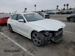2019 BMW 3 Series 330i with VIN WBA5R1C54KAJ98875, listed as a Copart auction lot 50037465 with 32,170 mi miles and Salvage Title. Bid and sale history available at carsss.com. Image 4.
