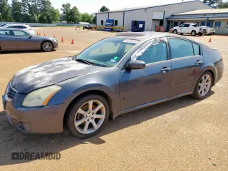 2007 Nissan Maxima SE with VIN 1N4BA41E87C801989, listed as a Copart auction lot 56366975 with Not provided miles and Salvage title. Bid and sale history available at DreamBid. Image 1.